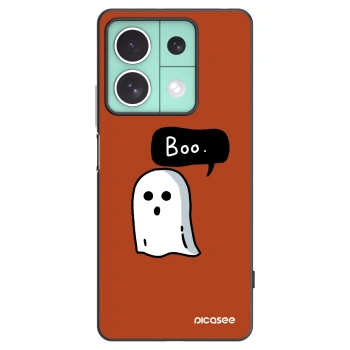 Picasee fekete szilikon tok az alábbi mobiltelefonokra Xiaomi Redmi Note 13 5G - Boo