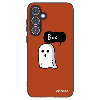 Picasee fekete szilikon tok az alábbi mobiltelefonokra Samsung Galaxy A35 5G A356B - Boo