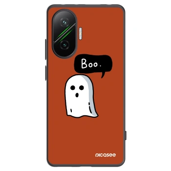 Picasee fekete szilikon tok az alábbi mobiltelefonokra Xiaomi Poco F7 5G - Boo