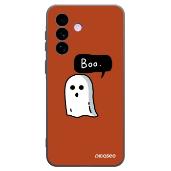 Picasee fekete szilikon tok az alábbi mobiltelefonokra Samsung Galaxy A57 5G - Boo
