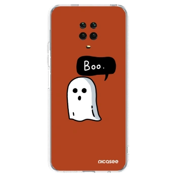 Picasee átlátszó szilikon tok az alábbi mobiltelefonokra Xiaomi Redmi Note 9S - Boo
