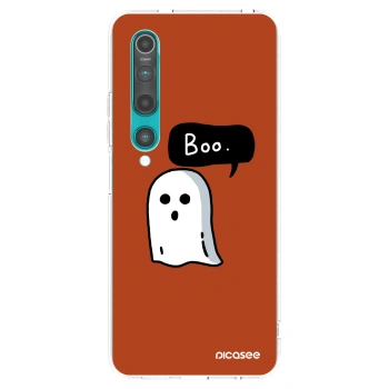 Picasee átlátszó szilikon tok az alábbi mobiltelefonokra Xiaomi Mi 10 - Boo