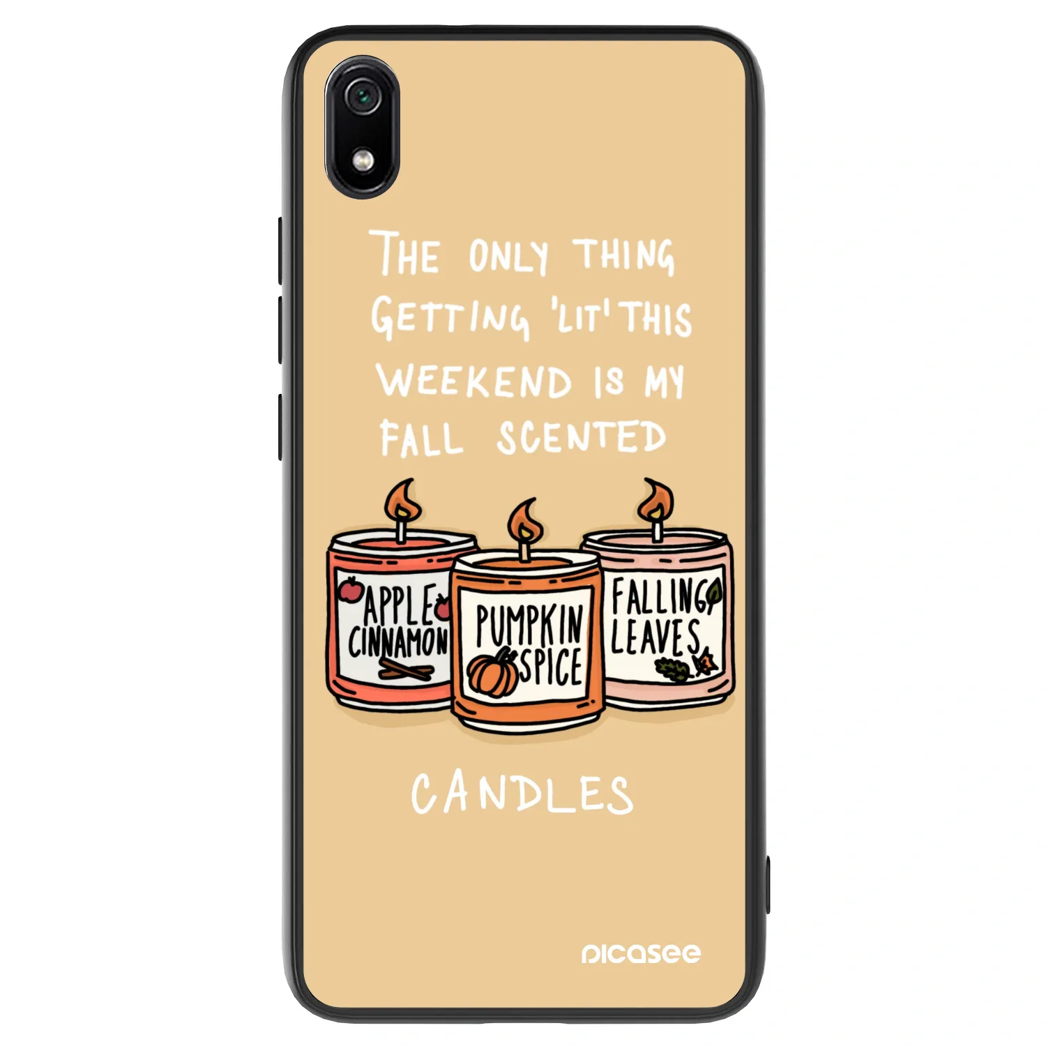 Picasee ULTIMATE CASE Xiaomi Redmi 7A - készülékre - Candles