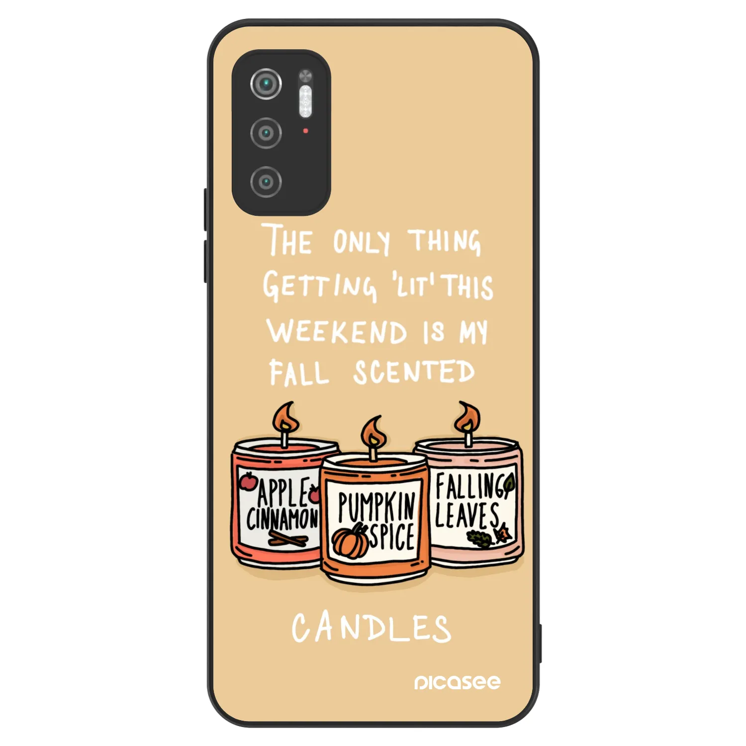 Picasee ULTIMATE CASE Xiaomi Poco M3 Pro 5G - készülékre - Candles