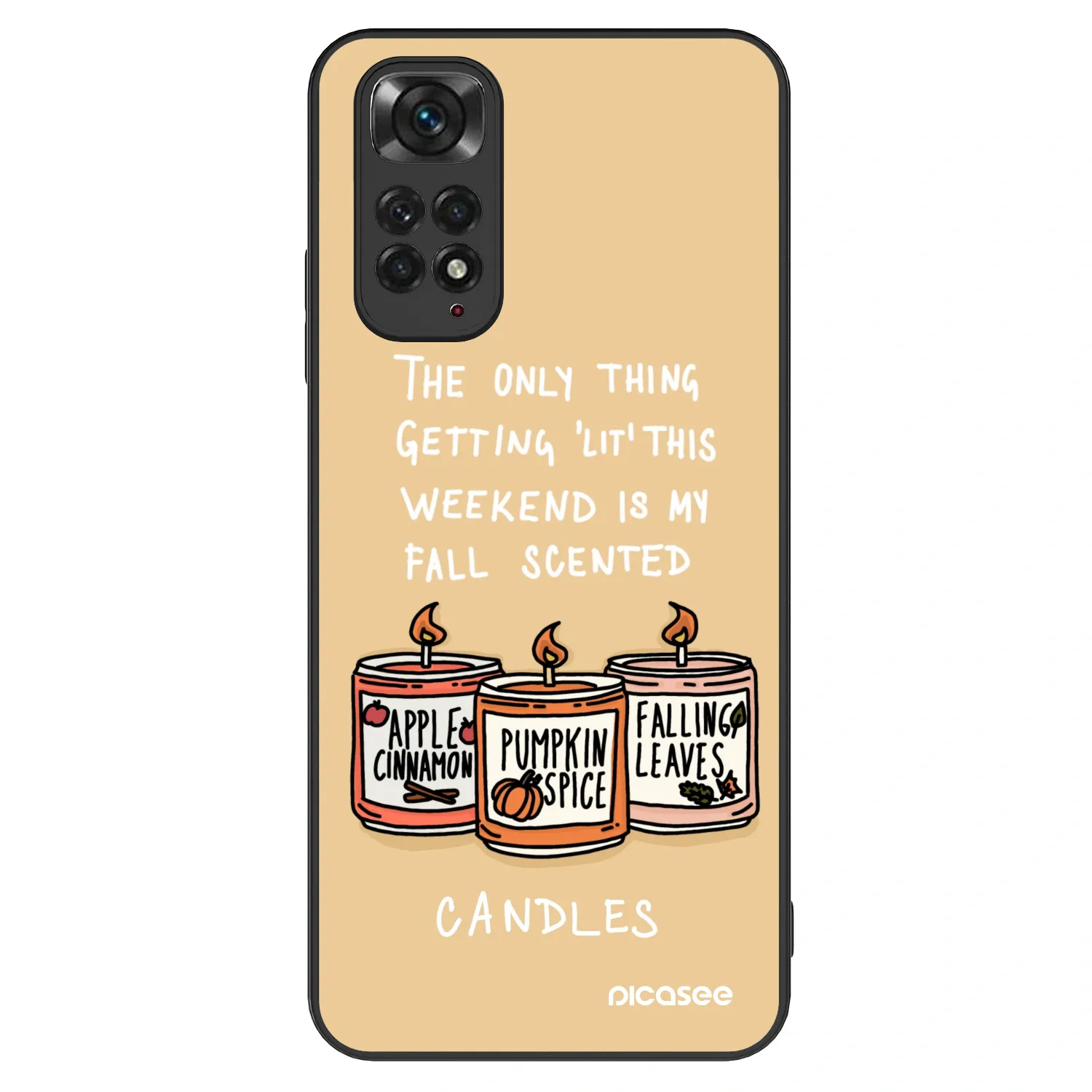 Picasee ULTIMATE CASE Xiaomi Redmi Note 11 - készülékre - Candles