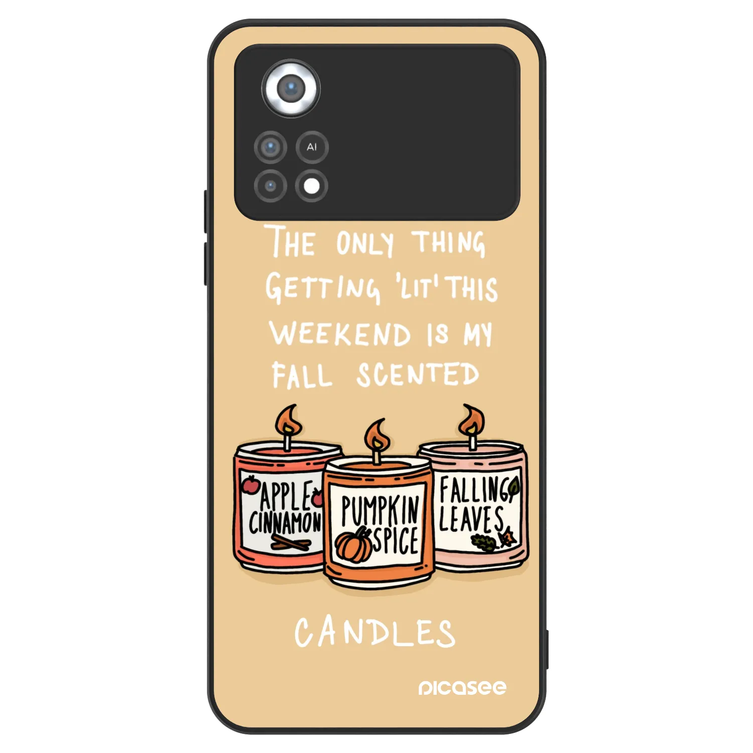 Picasee ULTIMATE CASE Xiaomi Poco X4 Pro 5G - készülékre - Candles