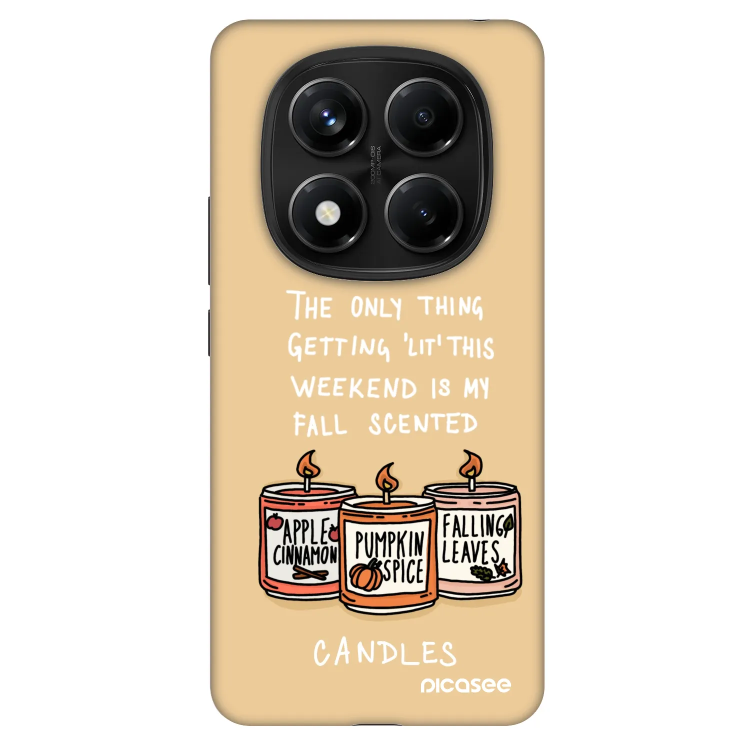 Picasee Fashion Case Xiaomi Redmi Note 14 Pro 5G - Candles