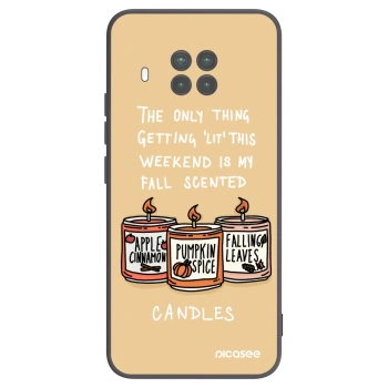 Picasee fekete szilikon tok az alábbi mobiltelefonokra Xiaomi Mi 10T Lite - Candles