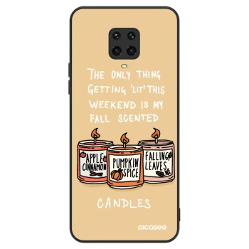 Szilikon tok erre a típusra Xiaomi Redmi Note 9 Pro - Candles