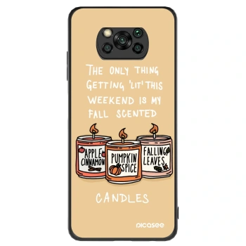 Szilikon tok erre a típusra Xiaomi Poco X3 - Candles