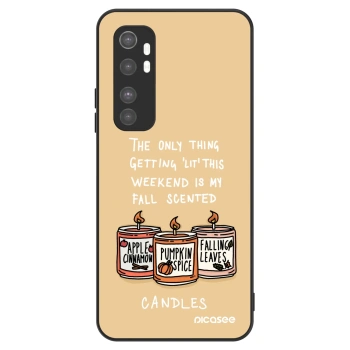 Szilikon tok erre a típusra Xiaomi Mi Note 10 Lite - Candles