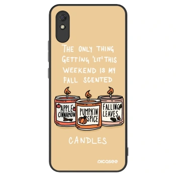 Szilikon tok erre a típusra Xiaomi Redmi 9AT - Candles