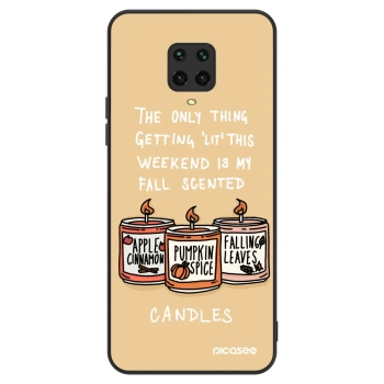 Szilikon tok erre a típusra Xiaomi Redmi Note 9S - Candles