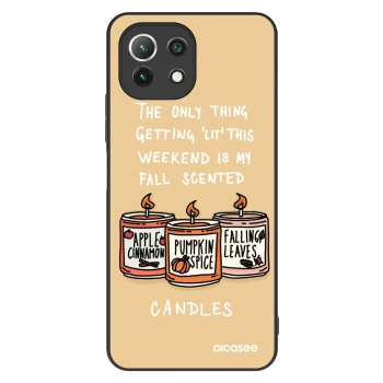 Szilikon tok erre a típusra Xiaomi 11 Lite 5G NE - Candles