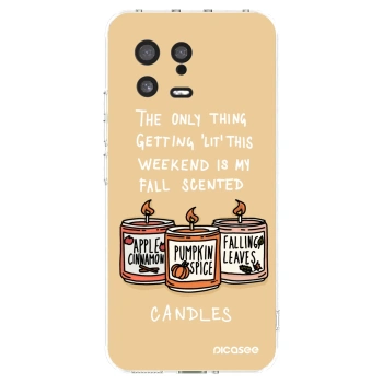 Picasee átlátszó szilikon tok az alábbi mobiltelefonokra Xiaomi 13 - Candles