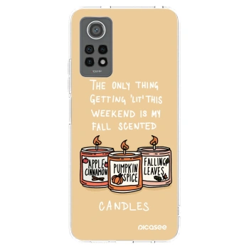 Picasee átlátszó szilikon tok az alábbi mobiltelefonokra Xiaomi Redmi Note 12 Pro 4G - Candles