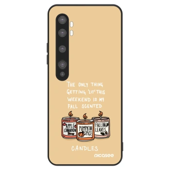 Szilikon tok erre a típusra Xiaomi Mi Note 10 (Pro) - Candles