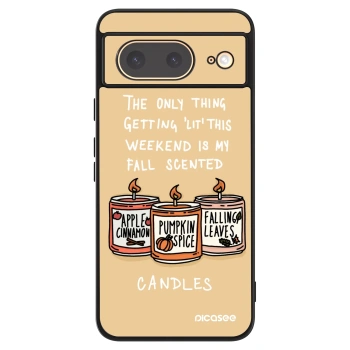 Szilikon tok erre a típusra Google Pixel 8 - Candles
