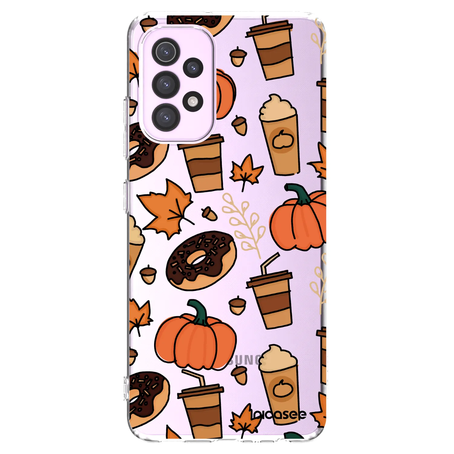 Picasee átlátszó szilikon tok az alábbi mobiltelefonokra Samsung Galaxy A32 5G A326B - Fallovers