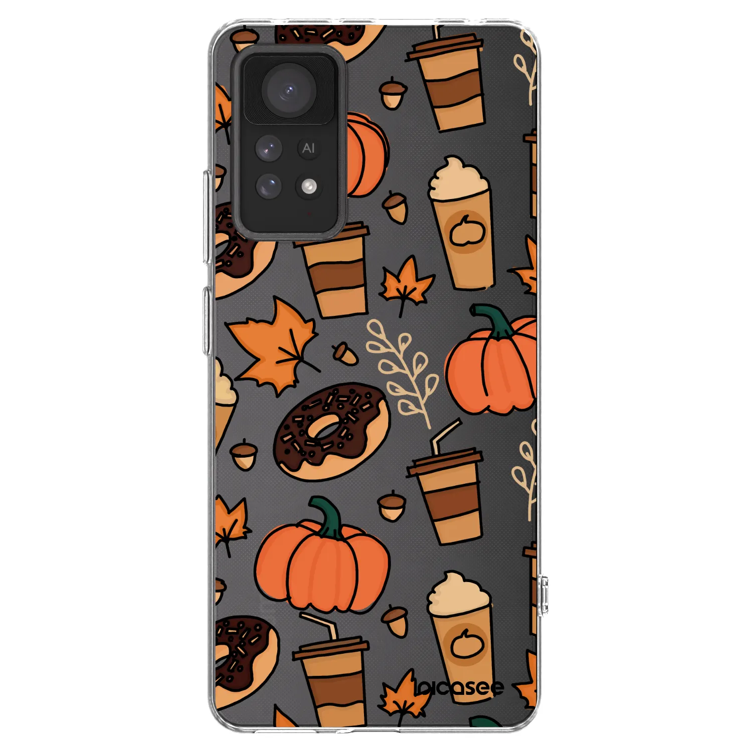 Picasee átlátszó szilikon tok az alábbi mobiltelefonokra Xiaomi Redmi Note 11 Pro 5G - Fallovers