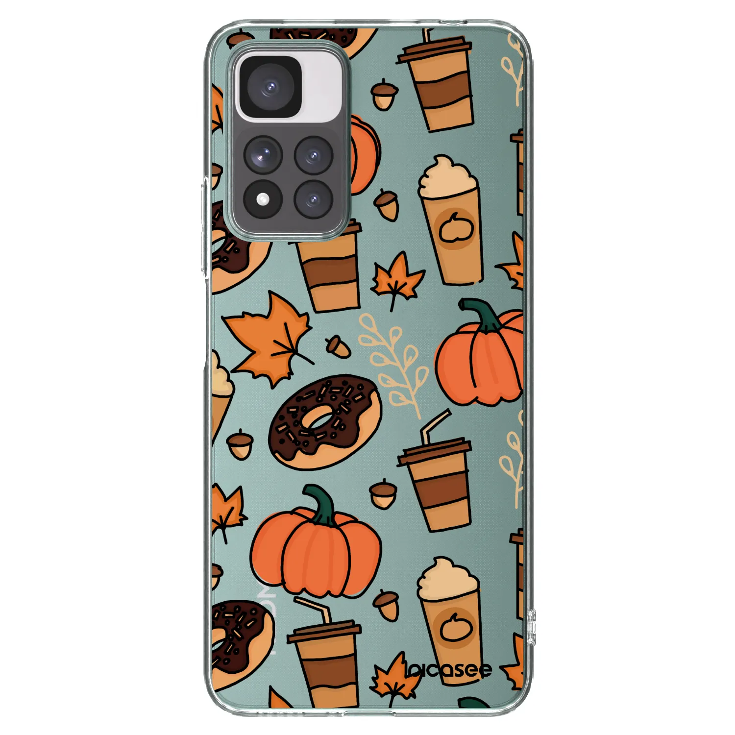 Picasee átlátszó szilikon tok az alábbi mobiltelefonokra Xiaomi Redmi Note 11 Pro+ 5G - Fallovers
