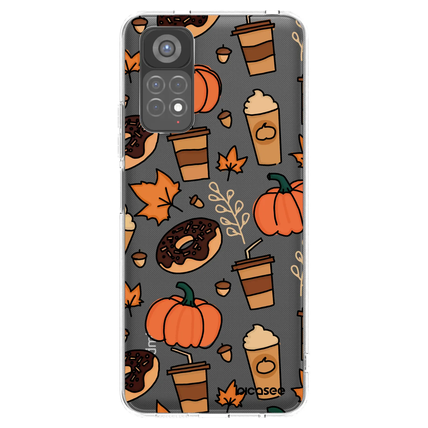 Picasee átlátszó szilikon tok az alábbi mobiltelefonokra Xiaomi Redmi Note 11S 5G - Fallovers