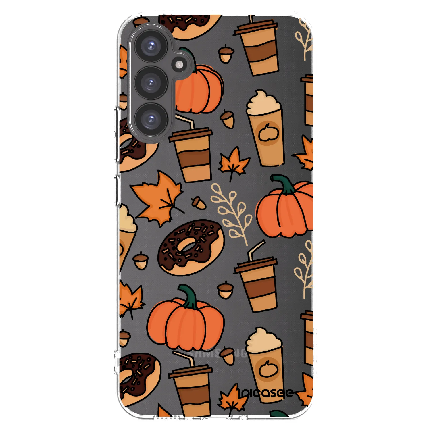 Picasee átlátszó szilikon tok az alábbi mobiltelefonokra Samsung Galaxy A34 5G A346B - Fallovers