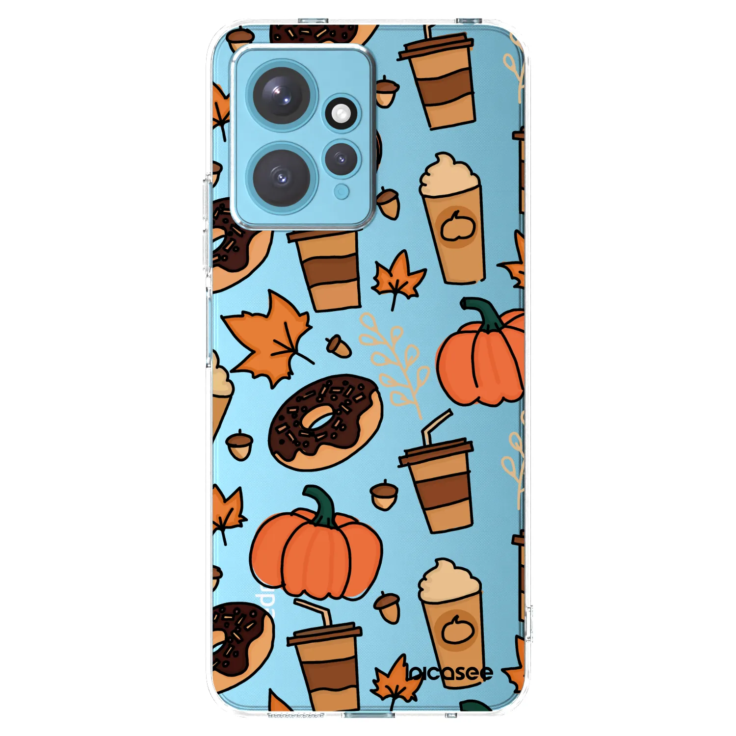 Picasee átlátszó szilikon tok az alábbi mobiltelefonokra Xiaomi Redmi Note 12 4G - Fallovers