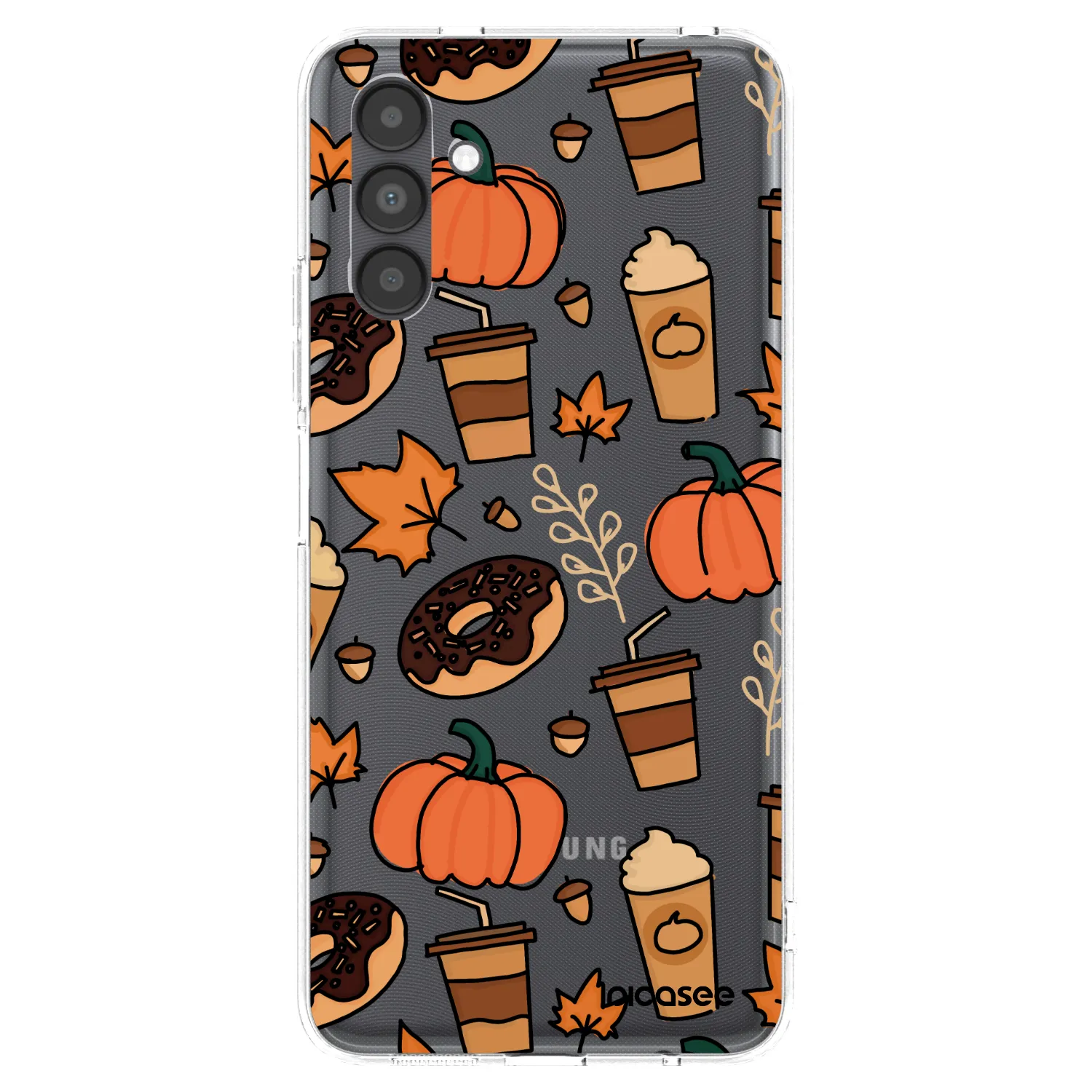 Picasee átlátszó szilikon tok az alábbi mobiltelefonokra Samsung Galaxy A04s A047F - Fallovers