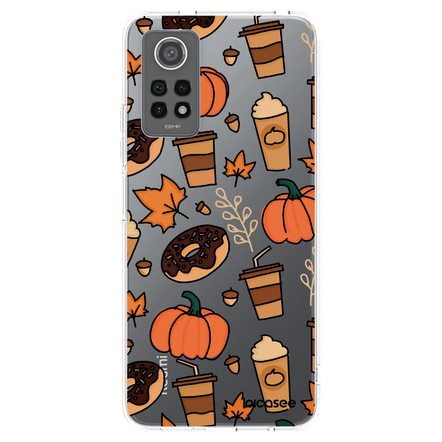 Picasee átlátszó szilikon tok az alábbi mobiltelefonokra Xiaomi Redmi Note 12 Pro 4G - Fallovers