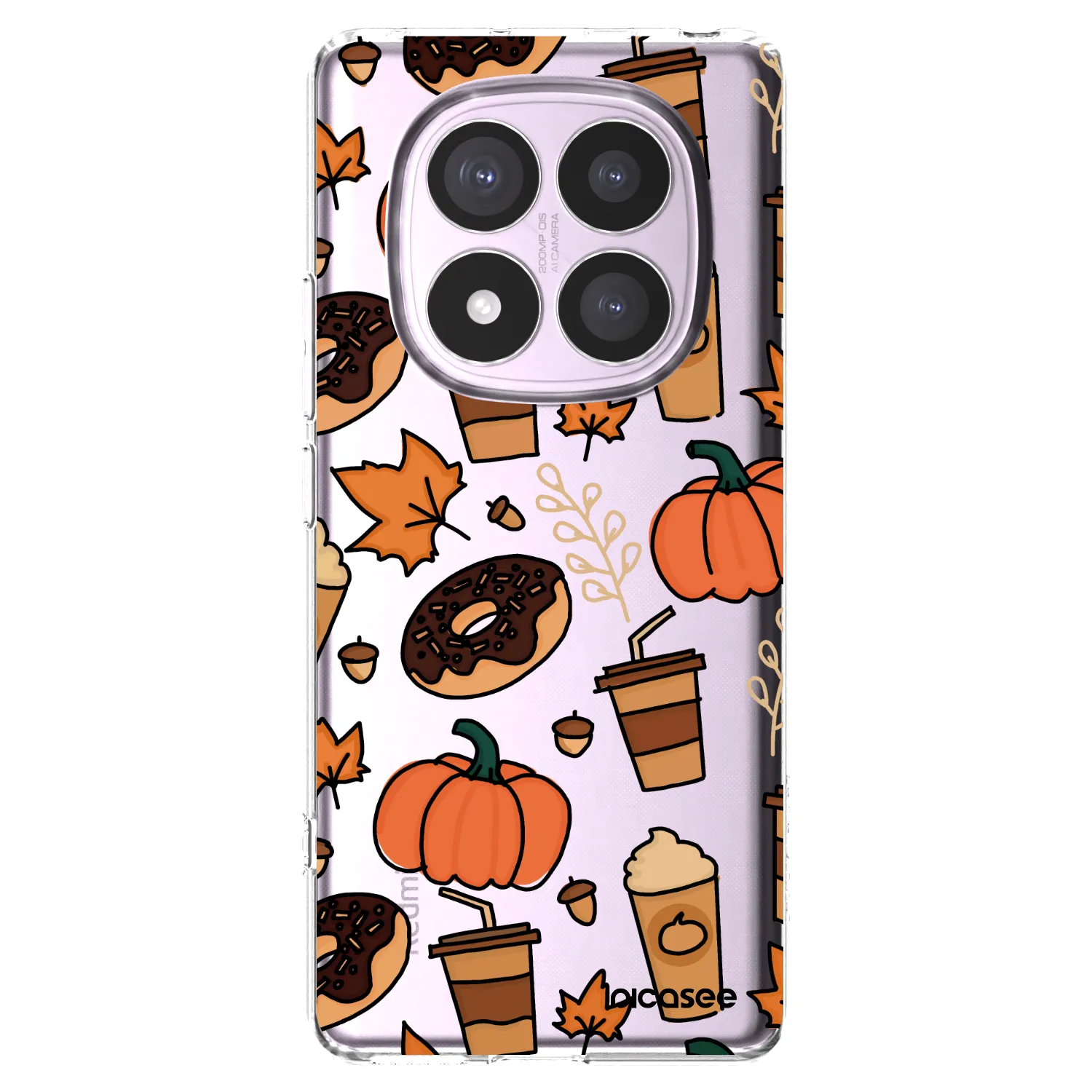Picasee átlátszó szilikon tok az alábbi mobiltelefonokra Xiaomi Redmi Note 14 Pro 5G - Fallovers