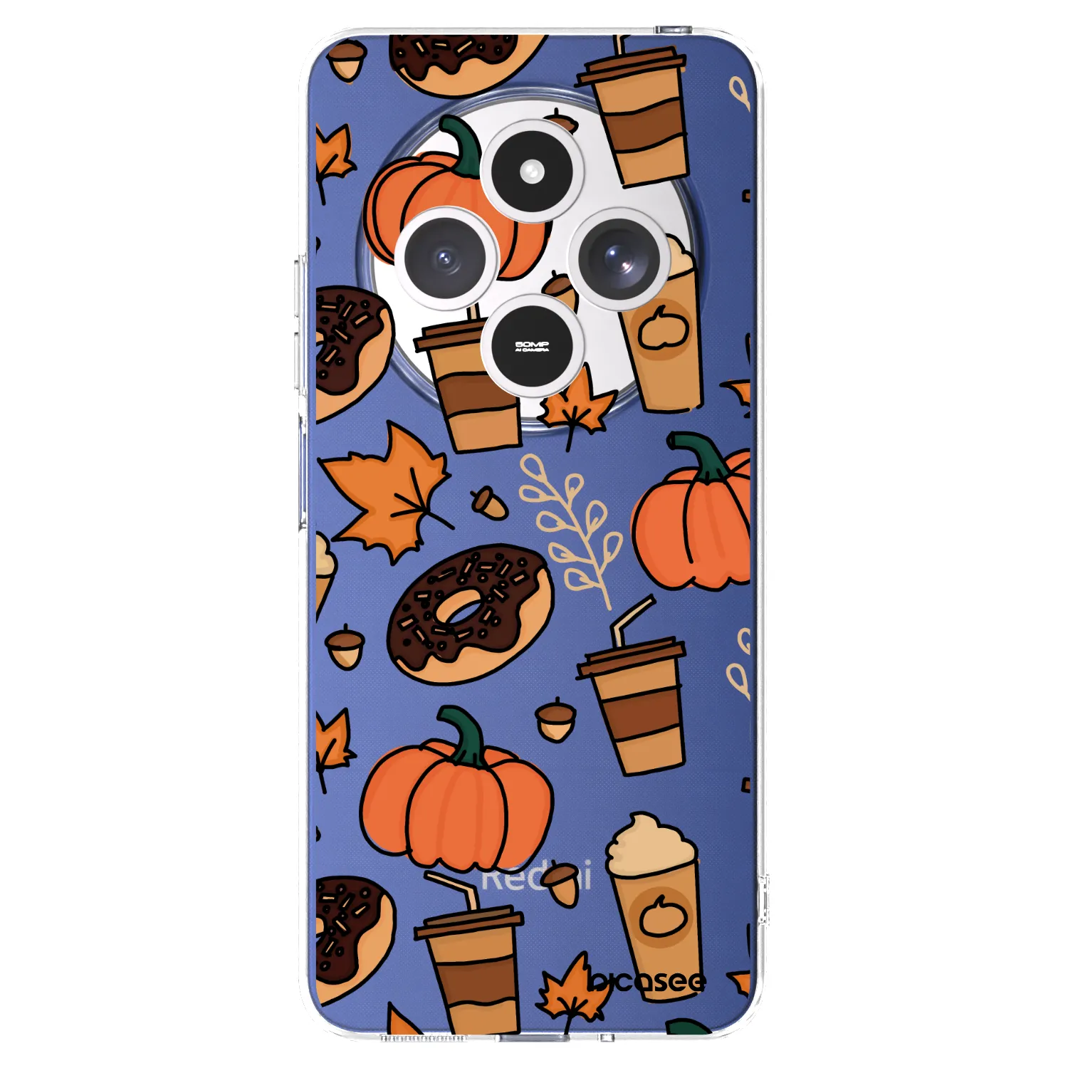 Picasee átlátszó szilikon tok az alábbi mobiltelefonokra Xiaomi Redmi 14C - Fallovers