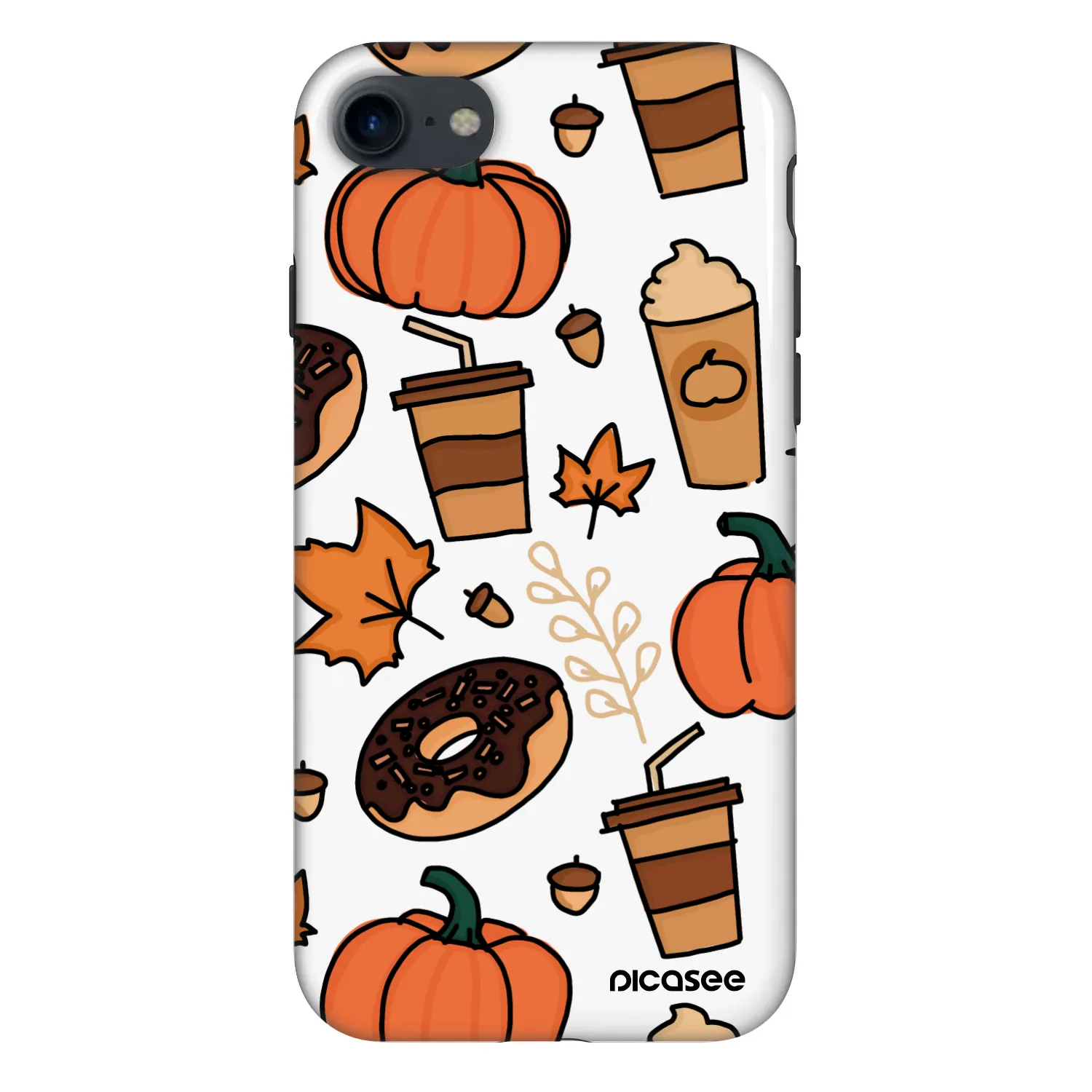Picasee Fashion Case Apple iPhone SE 2020 - Fallovers