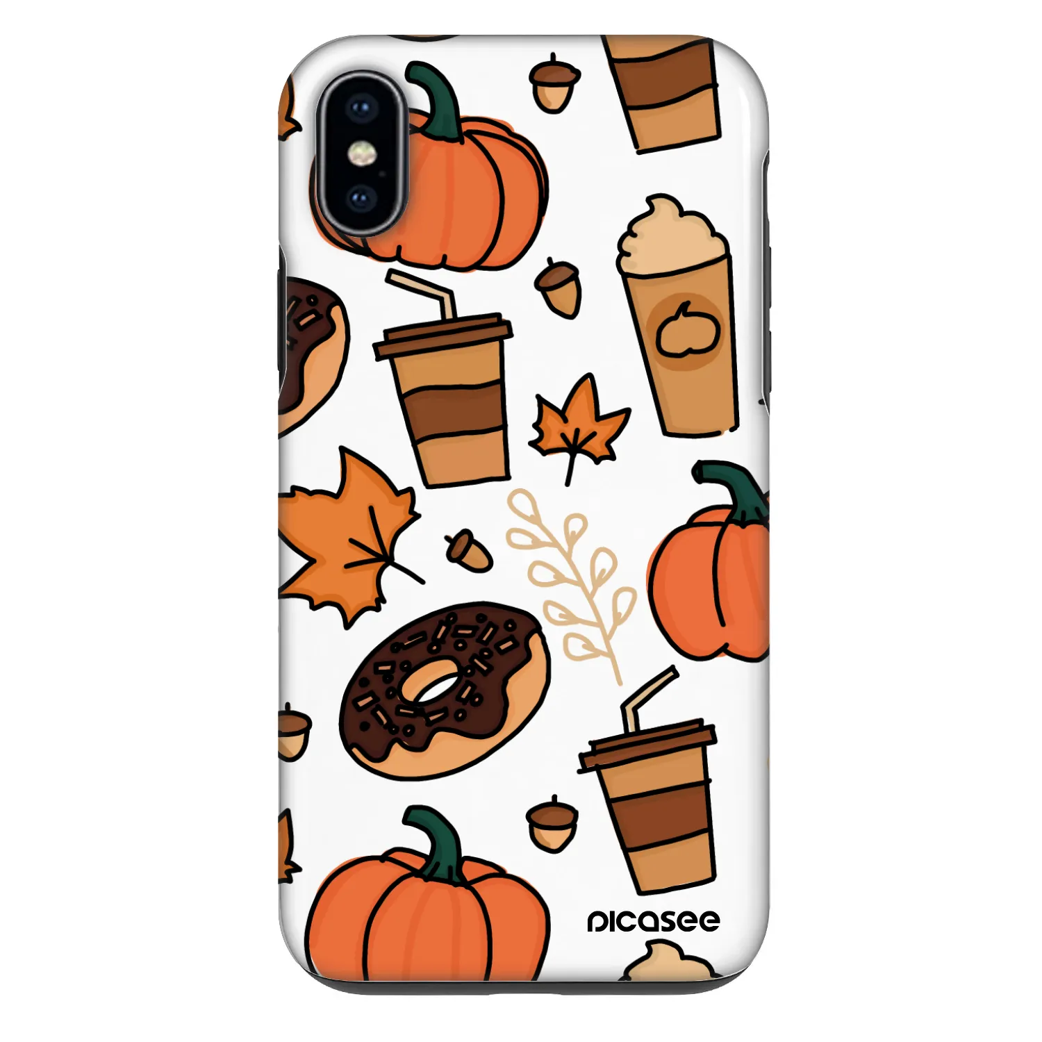 Picasee Fashion Case Apple iPhone XS Max - Fallovers