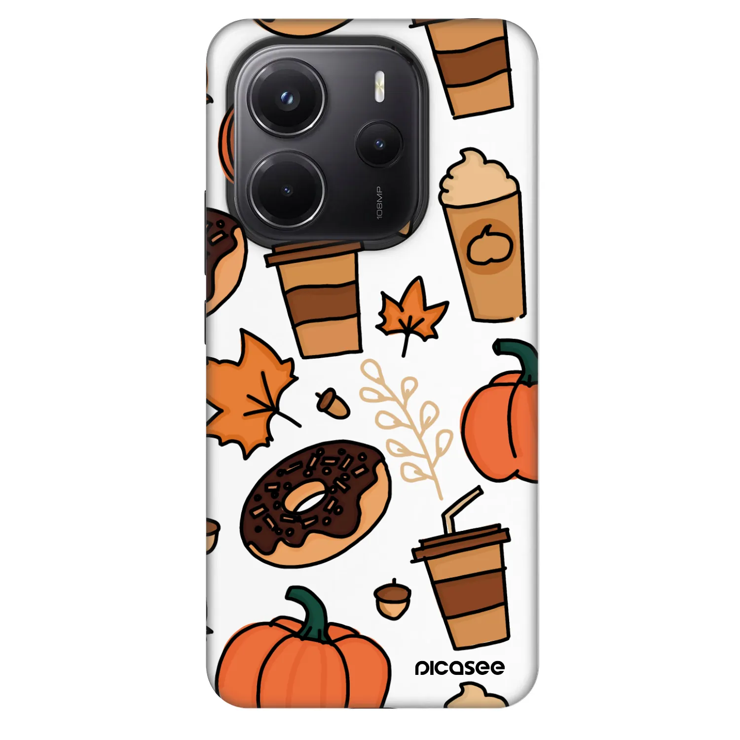 Picasee Fashion Case Xiaomi Redmi Note 14 4G - Fallovers