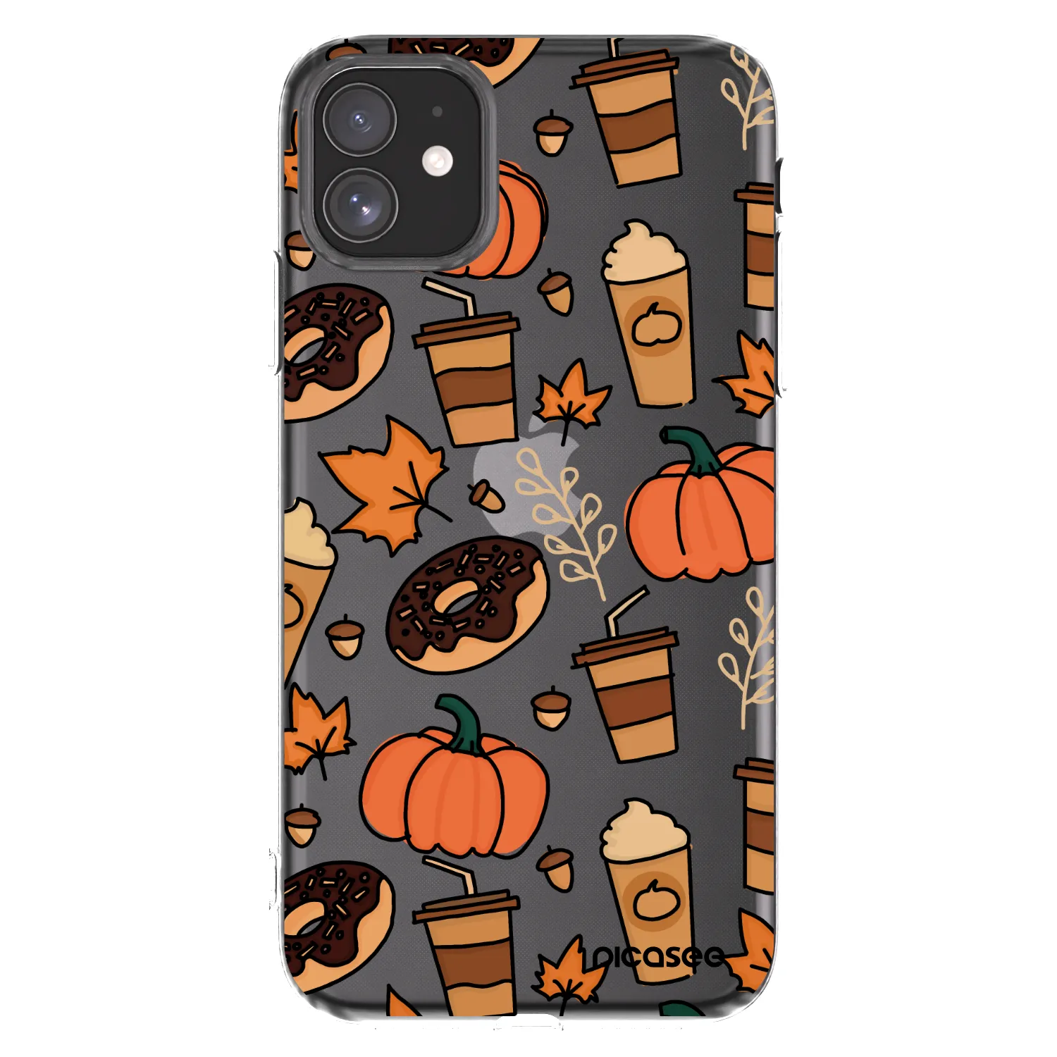 Picasee átlátszó szilikon tok az alábbi mobiltelefonokra Apple iPhone 11 - Fallovers