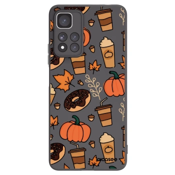 Picasee fekete szilikon tok az alábbi mobiltelefonokra Xiaomi Redmi Note 11 Pro+ 5G - Fallovers