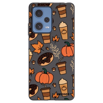 Picasee fekete szilikon tok az alábbi mobiltelefonokra Xiaomi Redmi Note 12 Pro 5G - Fallovers