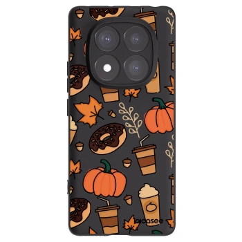 Picasee fekete szilikon tok az alábbi mobiltelefonokra Xiaomi Redmi Note 14 Pro+ 5G - Fallovers