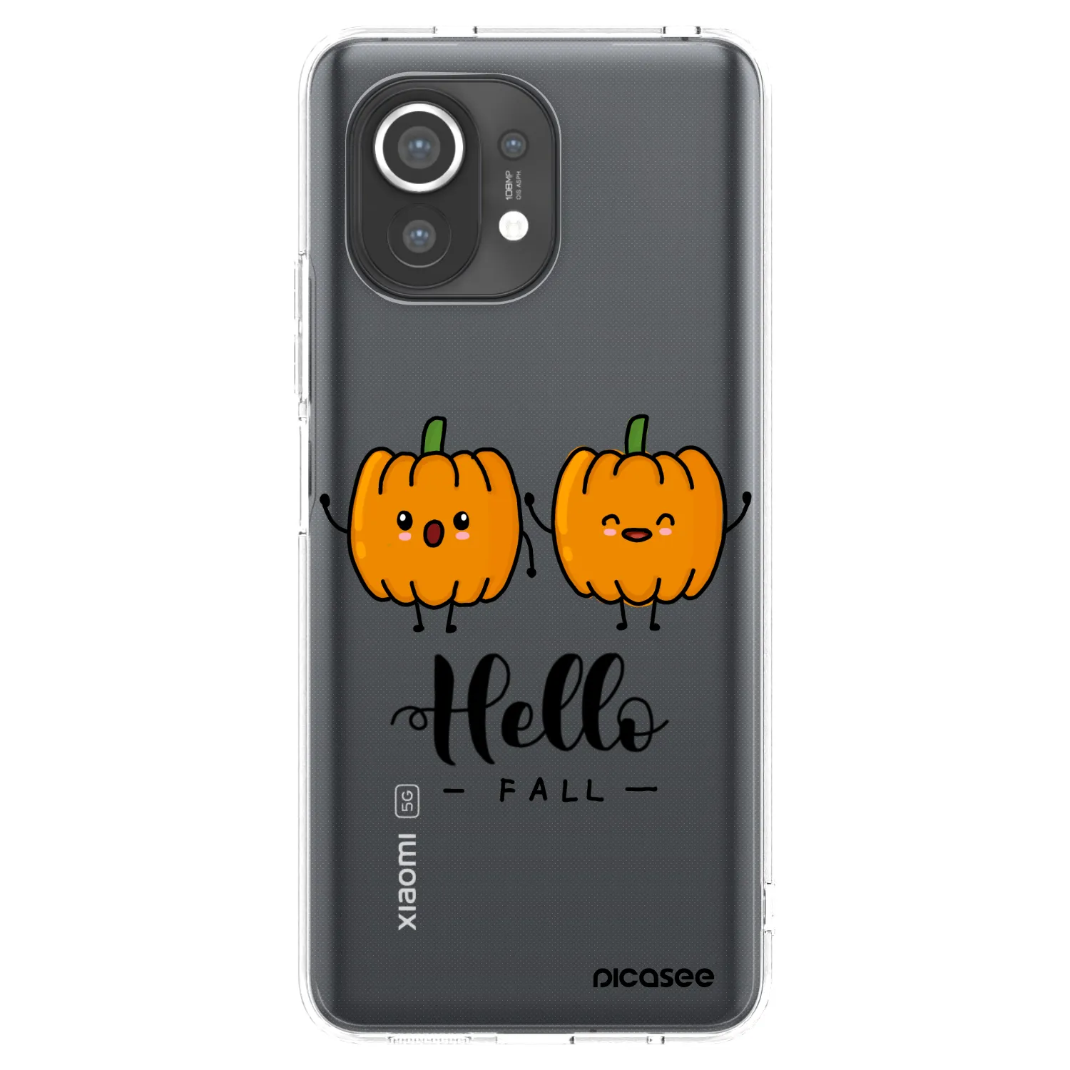 Picasee átlátszó szilikon tok az alábbi mobiltelefonokra Xiaomi Mi 11 - Hallo Fall