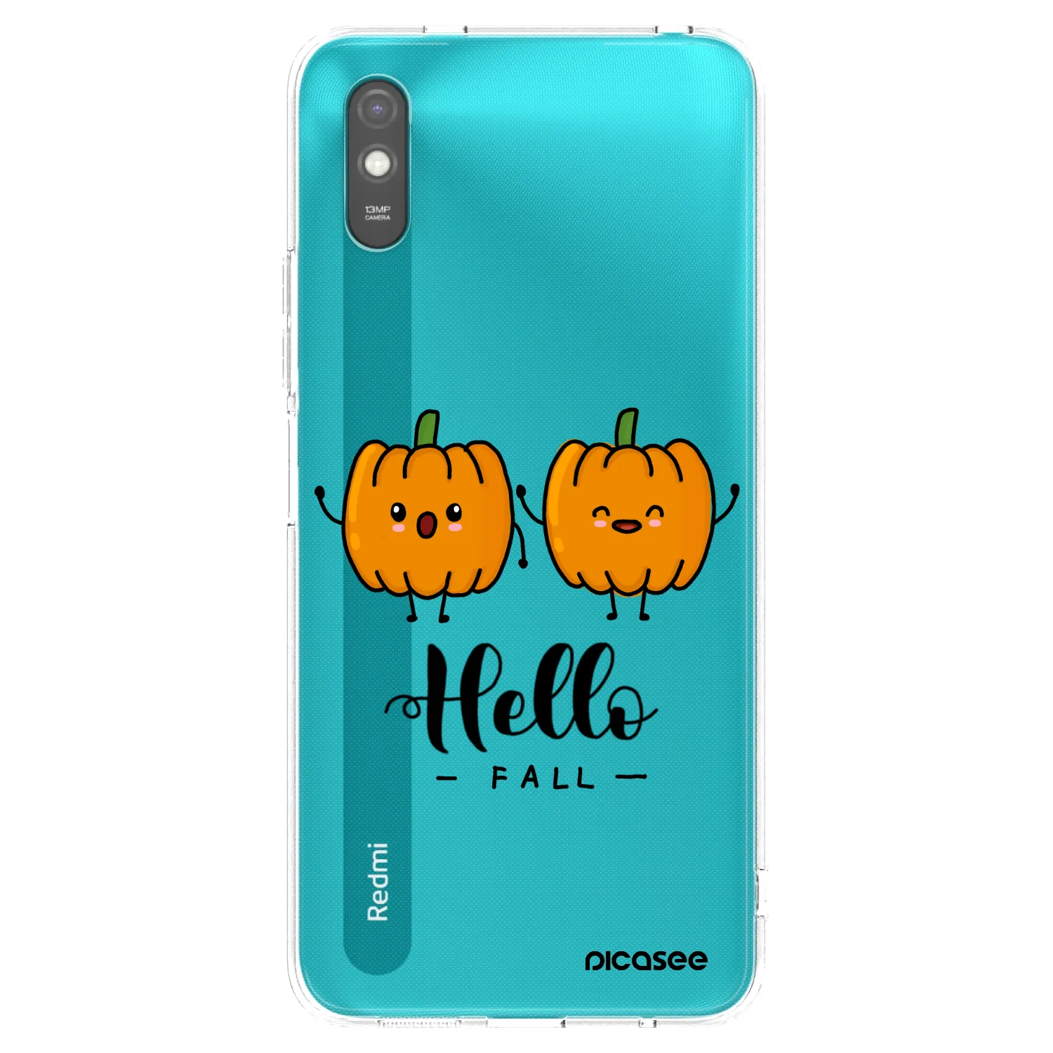 Picasee átlátszó szilikon tok az alábbi mobiltelefonokra Xiaomi Redmi 9AT - Hallo Fall
