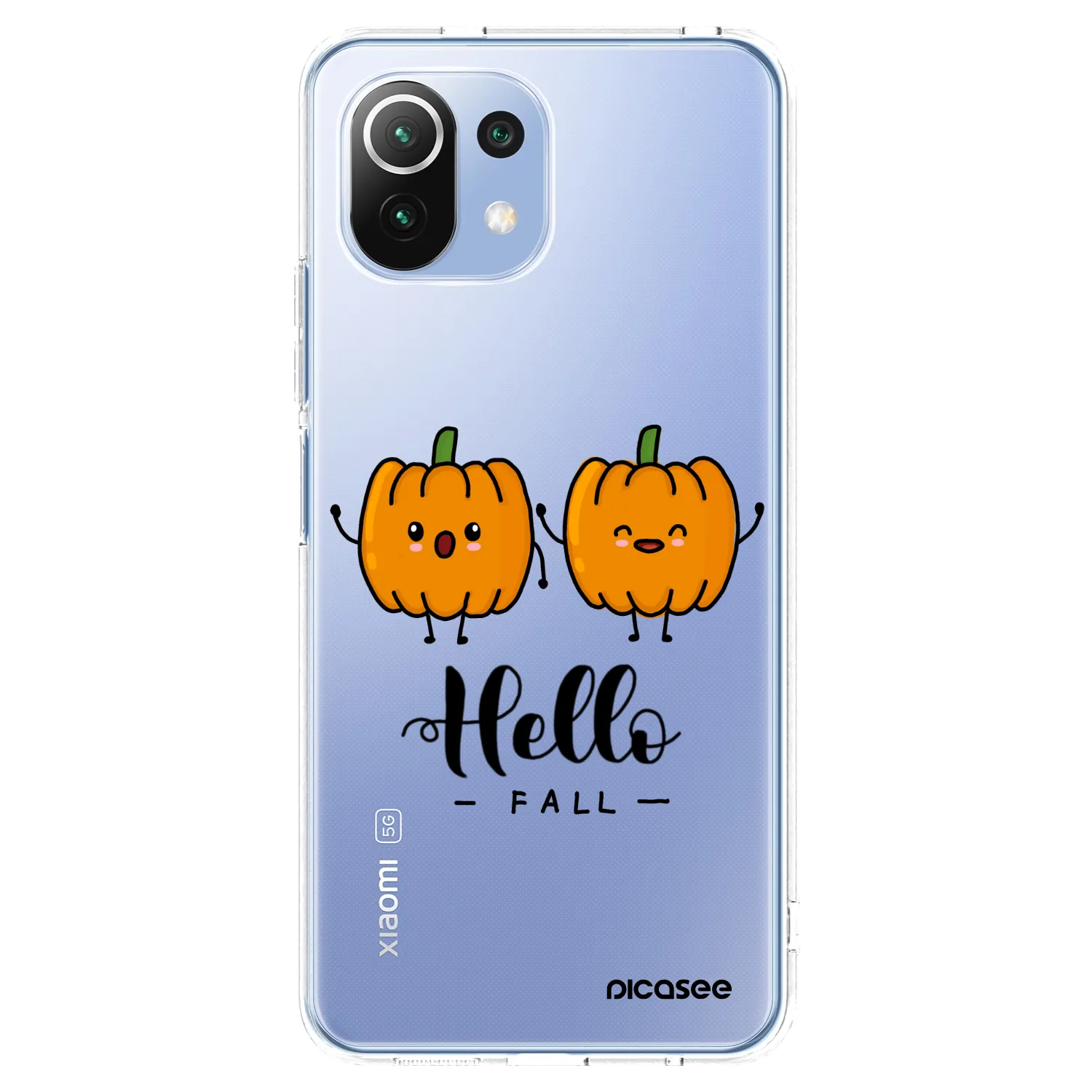 Picasee átlátszó szilikon tok az alábbi mobiltelefonokra Xiaomi Mi 11 Lite - Hallo Fall