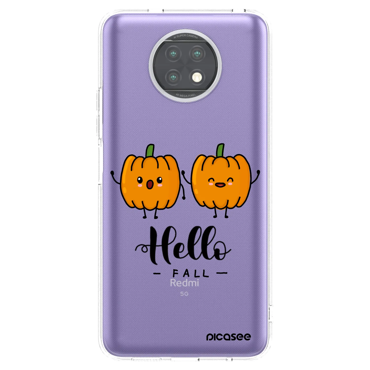 Picasee átlátszó szilikon tok az alábbi mobiltelefonokra Xiaomi Redmi Note 9T - Hallo Fall