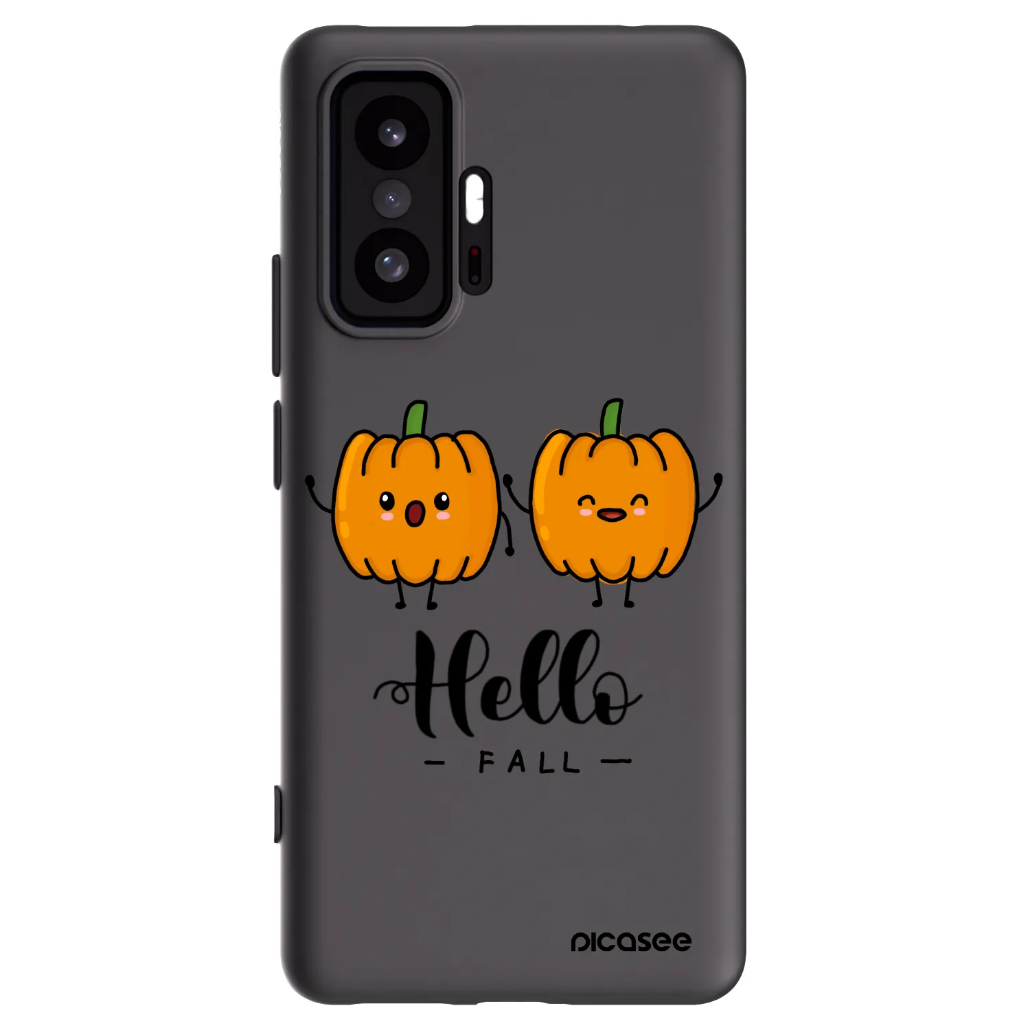 Picasee fekete szilikon tok az alábbi mobiltelefonokra Xiaomi 11T - Hallo Fall