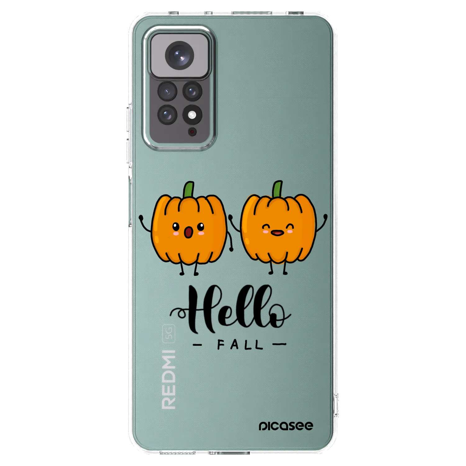 Picasee átlátszó szilikon tok az alábbi mobiltelefonokra Xiaomi Redmi Note 11 - Hallo Fall