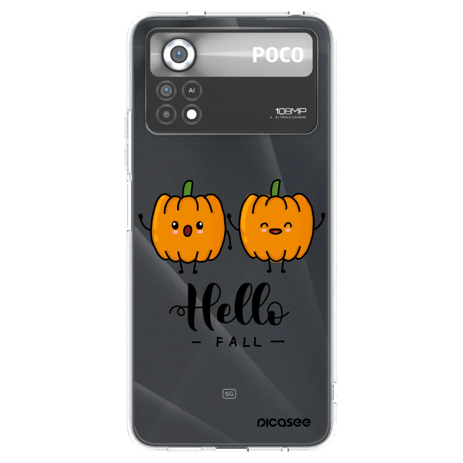 Picasee átlátszó szilikon tok az alábbi mobiltelefonokra Xiaomi Poco X4 Pro 5G - Hallo Fall