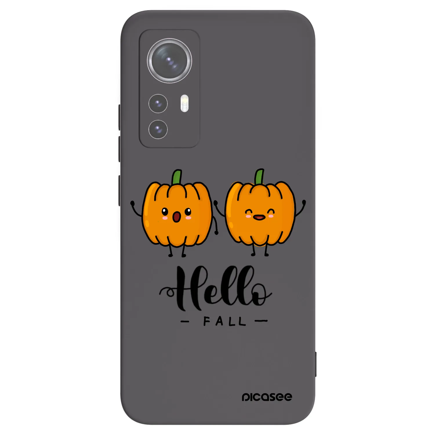 Picasee fekete szilikon tok az alábbi mobiltelefonokra Xiaomi 12 - Hallo Fall