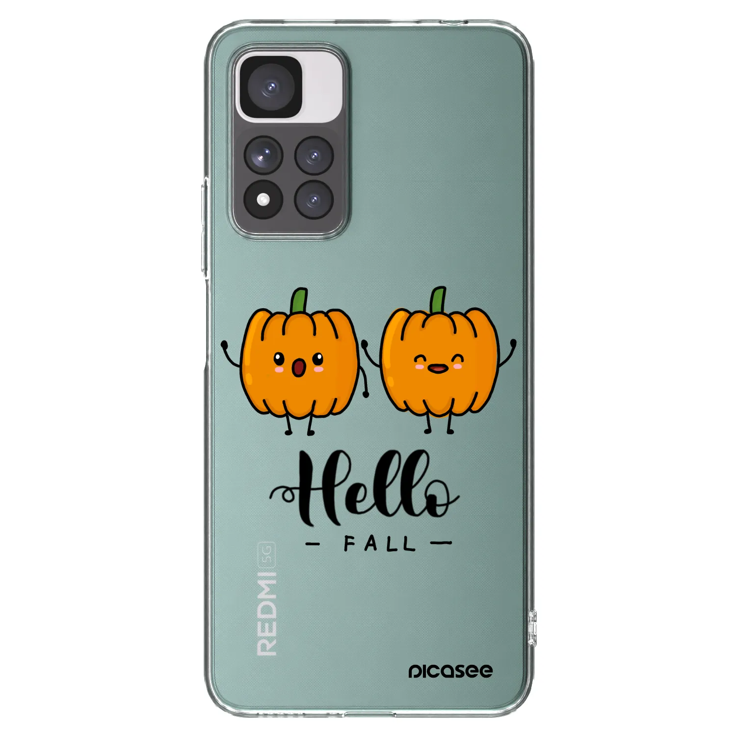 Picasee átlátszó szilikon tok az alábbi mobiltelefonokra Xiaomi Redmi Note 11 Pro+ 5G - Hallo Fall