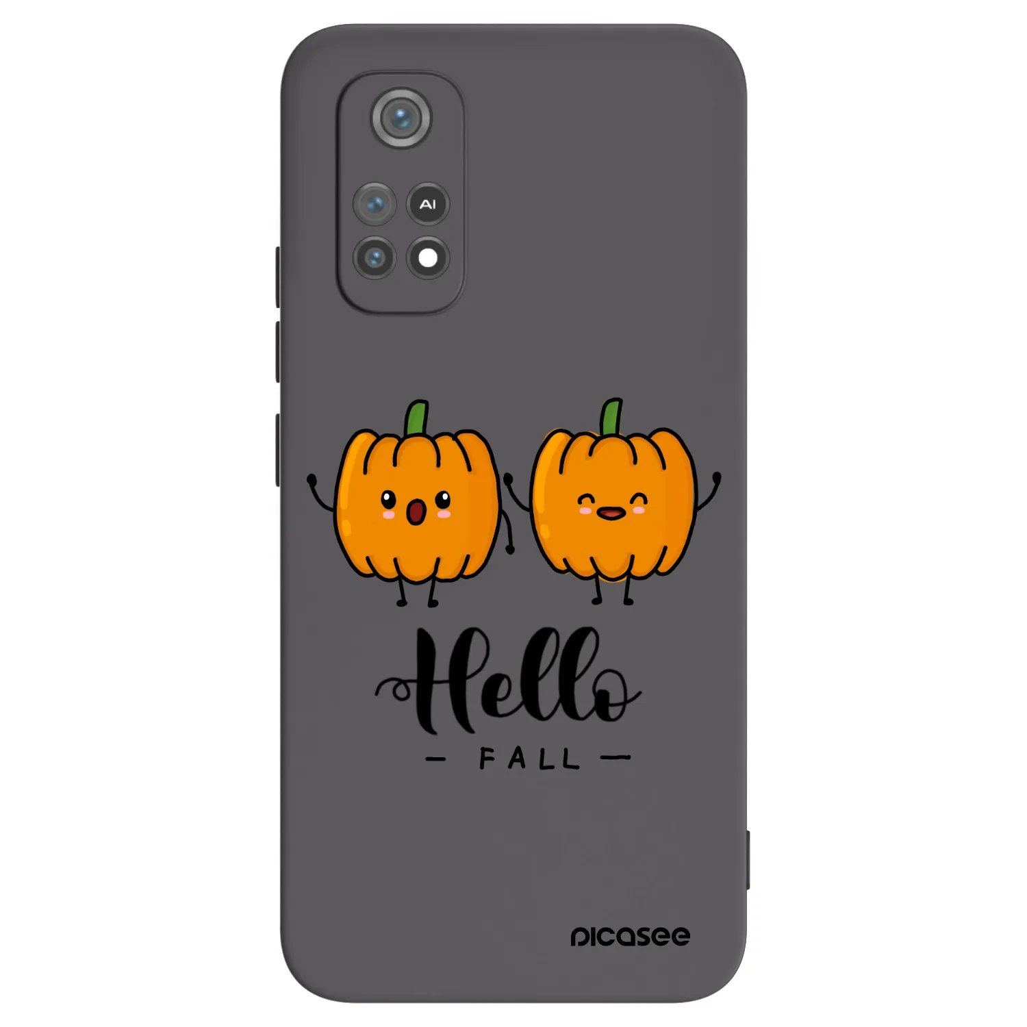 Picasee fekete szilikon tok az alábbi mobiltelefonokra Xiaomi Poco M4 Pro - Hallo Fall