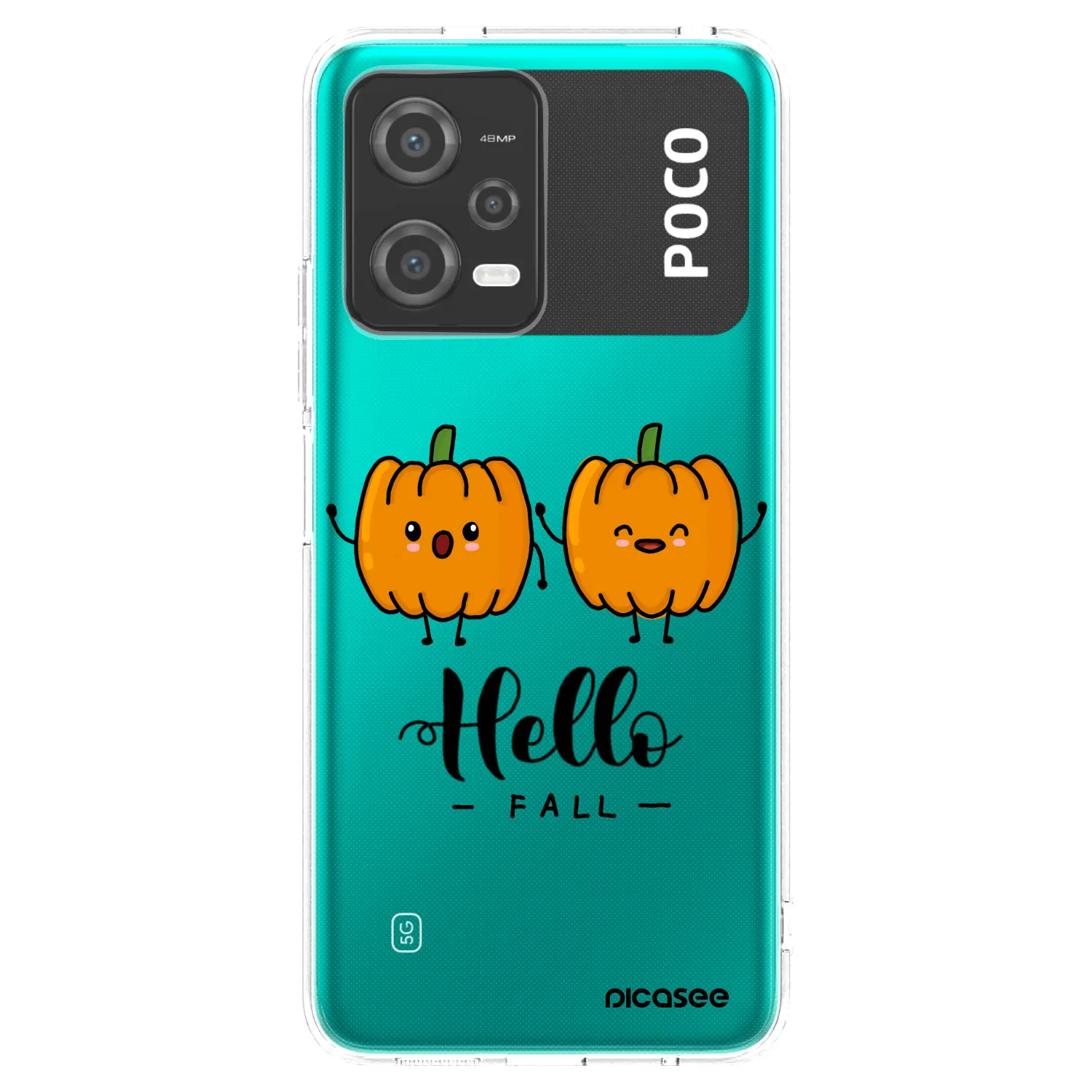 Picasee átlátszó szilikon tok az alábbi mobiltelefonokra Xiaomi Poco X5 - Hallo Fall